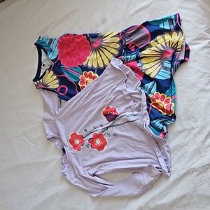 TEA Collection Girls Cotton Shirt and Dress Lot Size 10